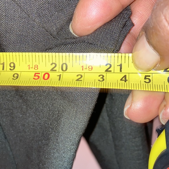 LaBelle | Young Womens /Juniors Vintage Olive Green Mini Skirt Suit - Size 13 - Picture 15 of 15